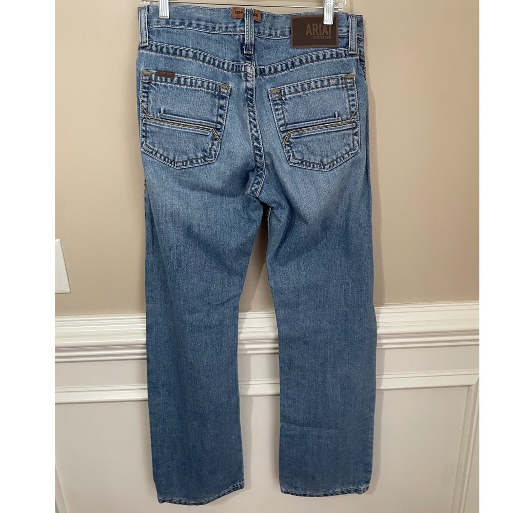 Ariat M4 Relaxed Boot Cut Jeans Mens 30x32 Dallas Goldfield